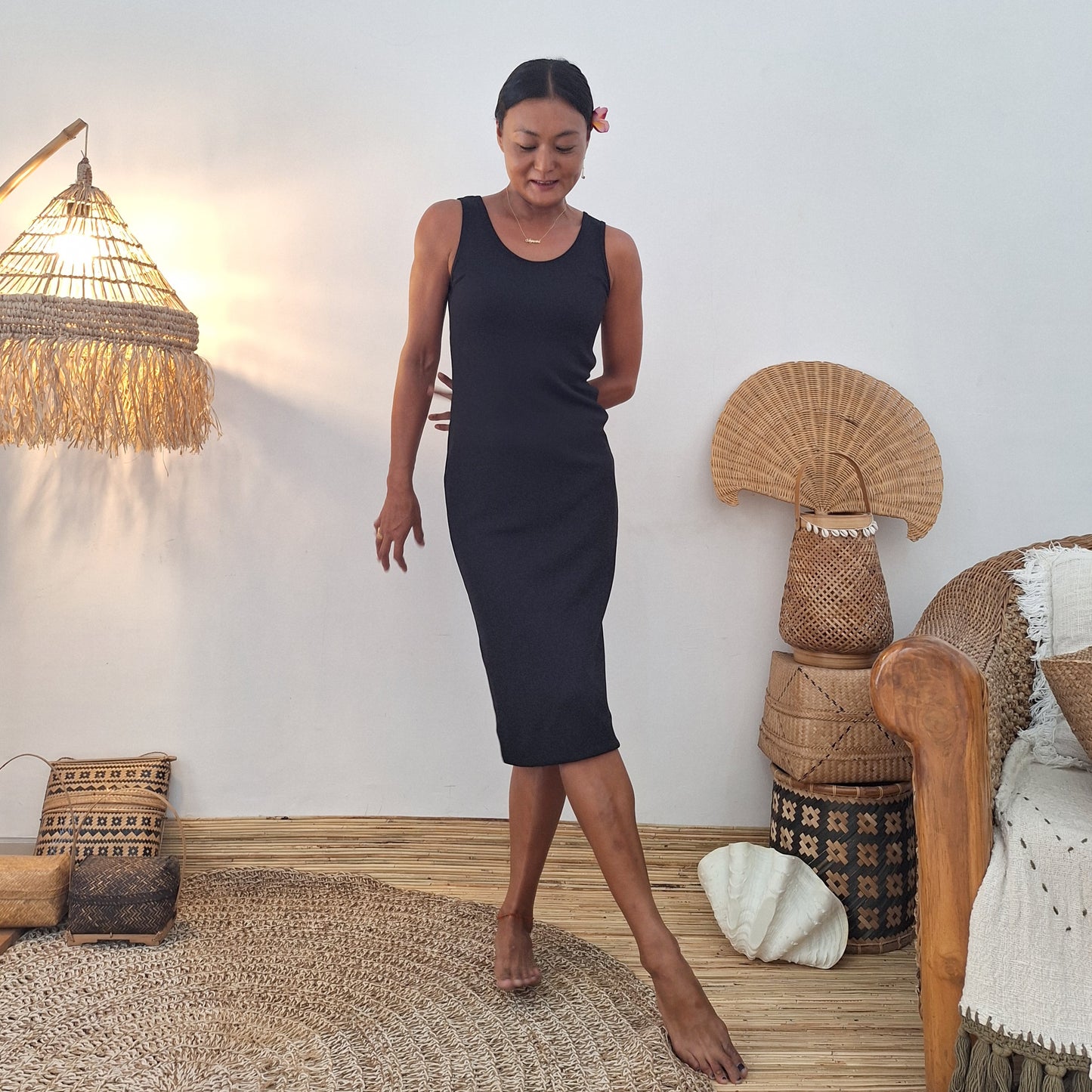 DRESS AYU / BLACK