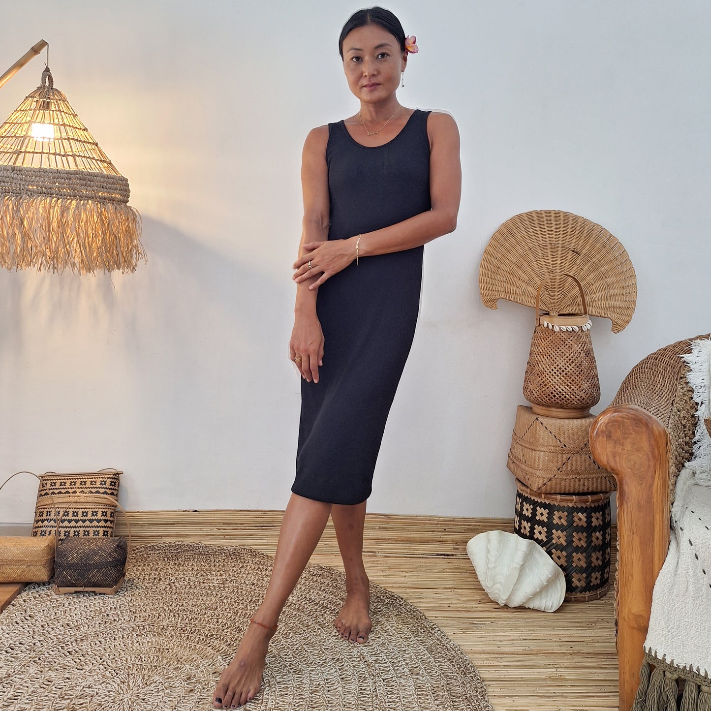 DRESS AYU / BLACK