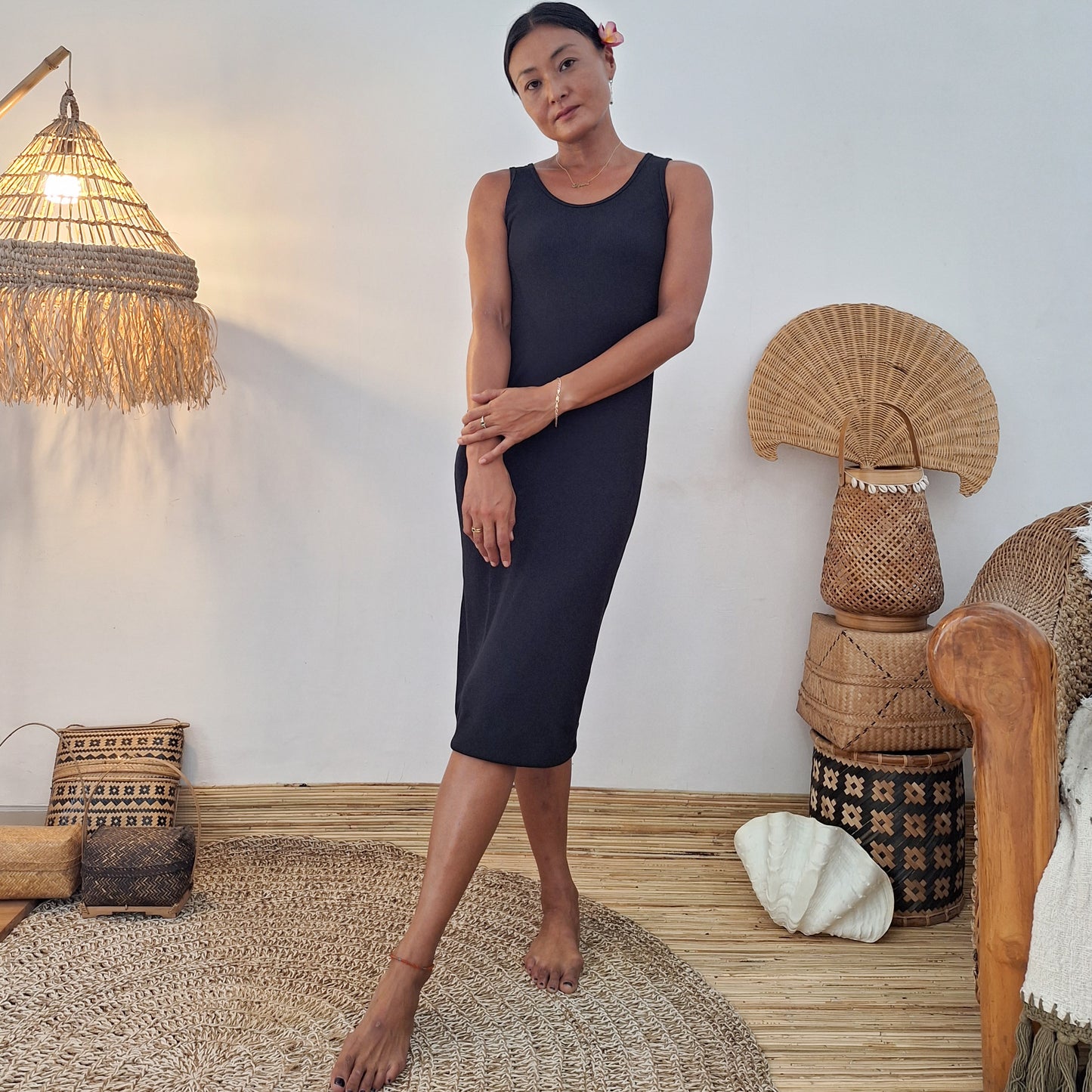 DRESS AYU / BLACK