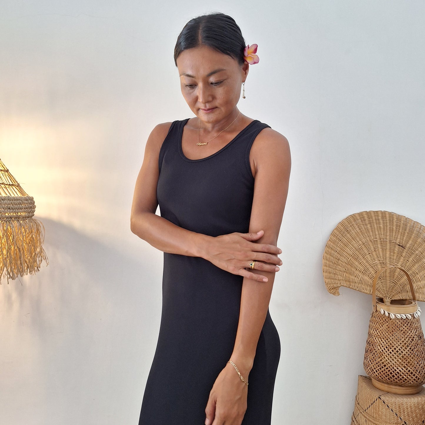DRESS AYU / BLACK