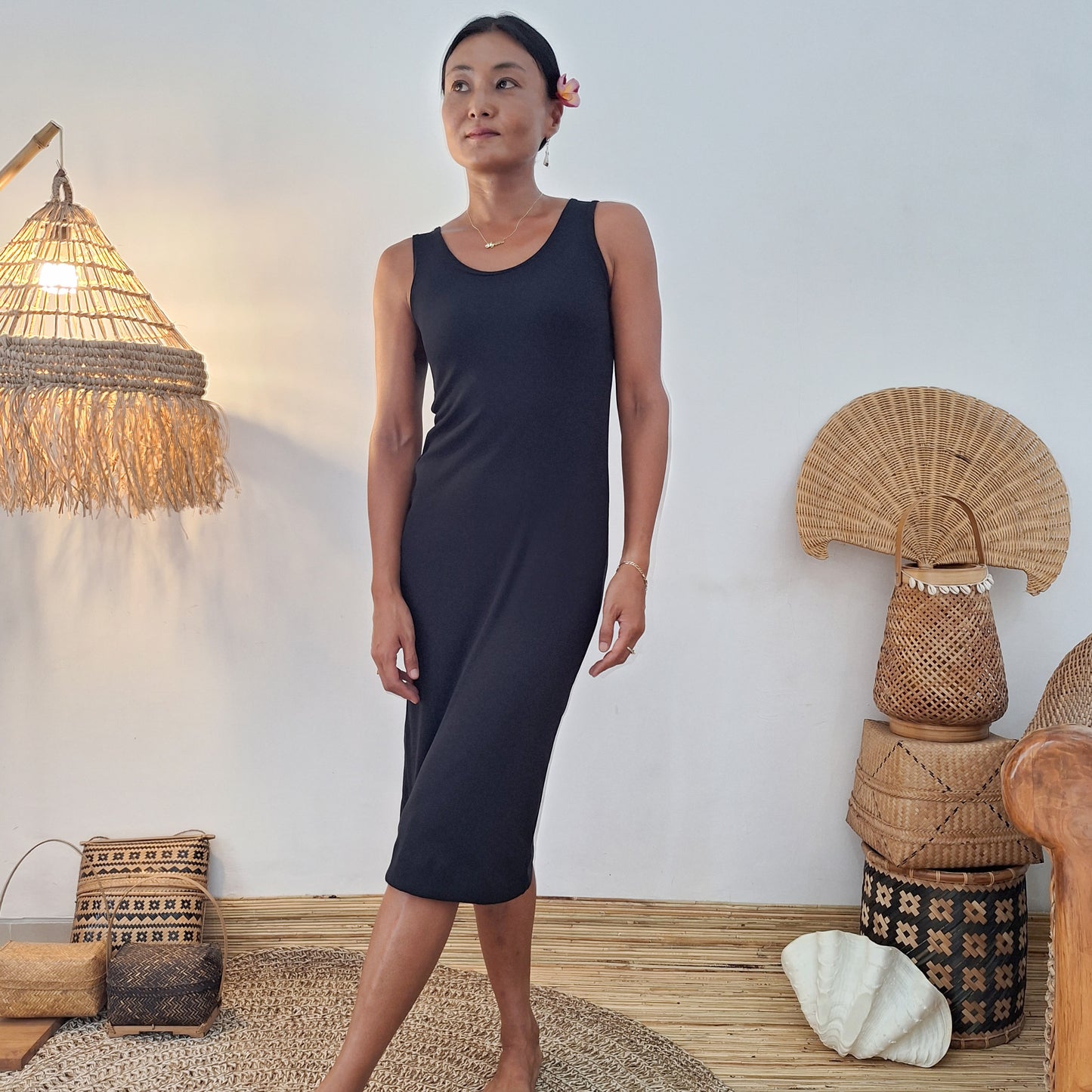 DRESS AYU / BLACK