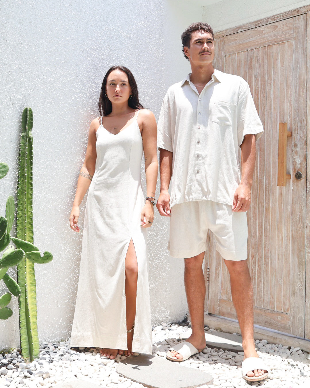 DRESS KANANGA / OATMEAL