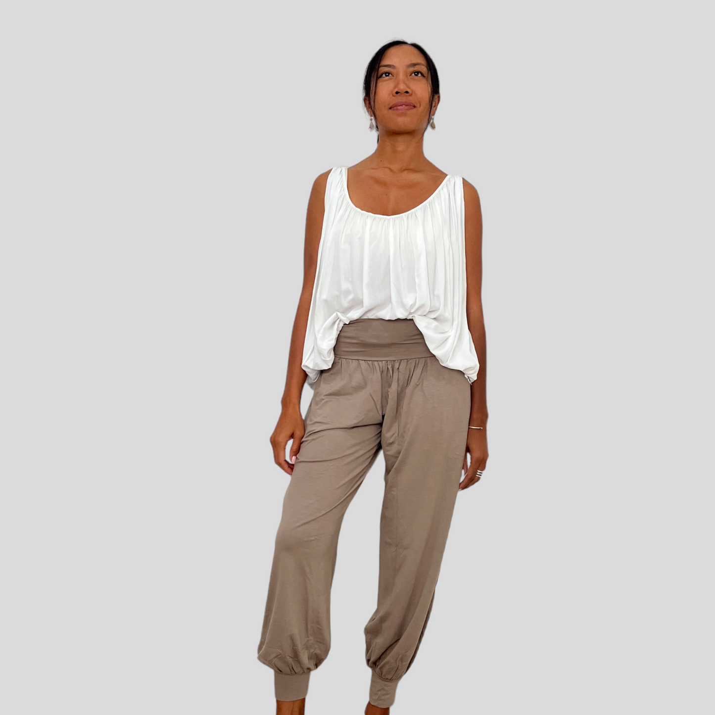 BAMBOO MANIS PANTS LONG / MOCHA