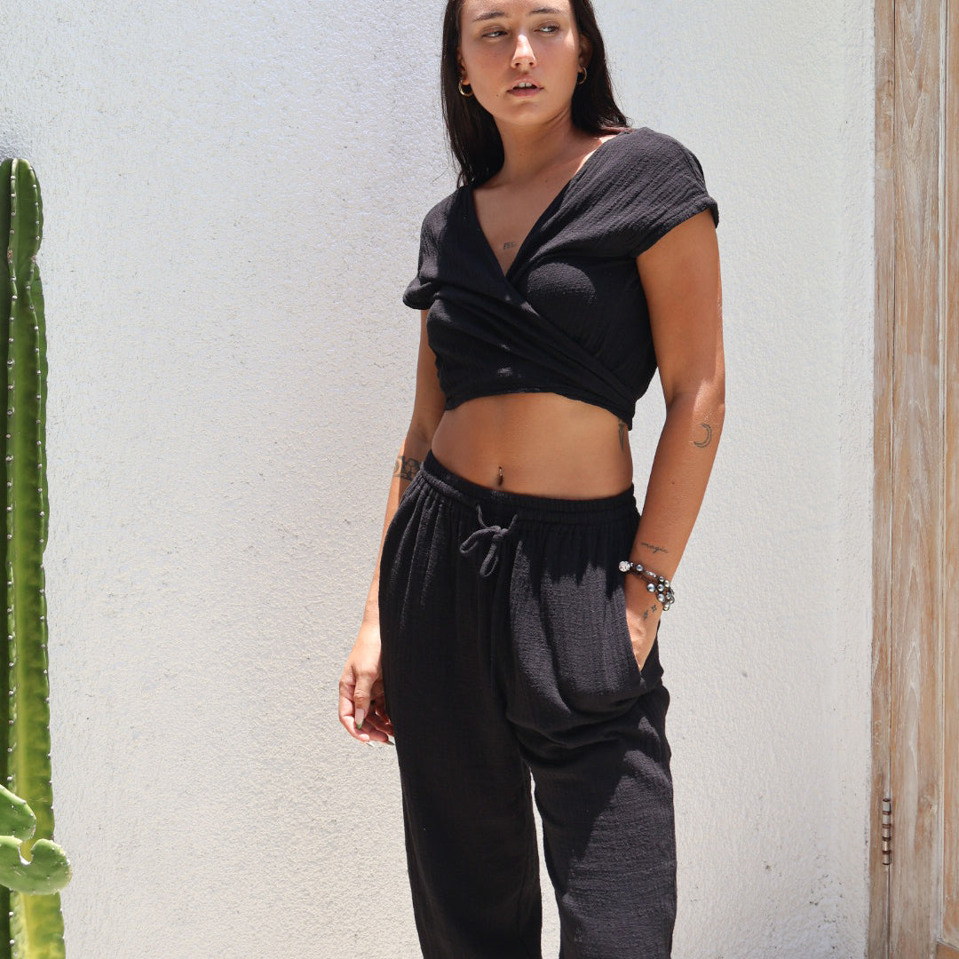 SANTAI LONG PANT / BLACK