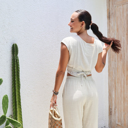 BOLERO CACHE-COEUR / BEIGE