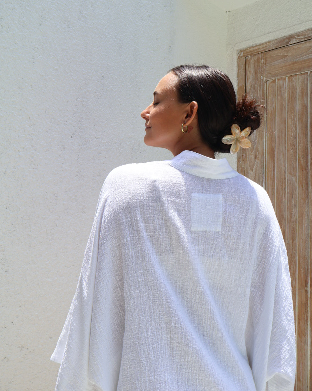 KIMONO MELATI SHORT / WHITE